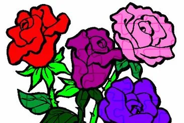 פאזל של Flores coloridas