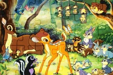 Bambi tells a story