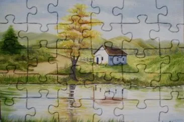 14 casinha branca jigsaw puzzle