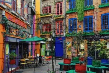 Neals Yard  London jigsaw puzzle