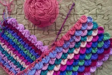 Colorful Crochet Work