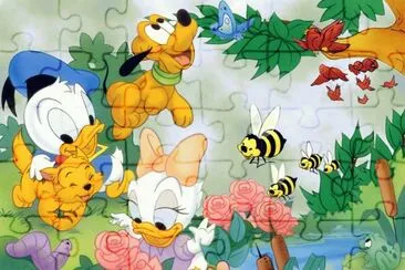 Springtime in Disneyland jigsaw puzzle