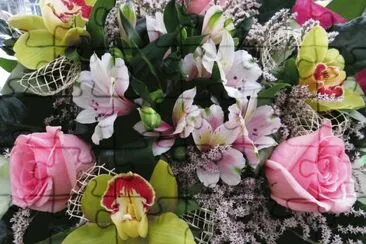 Roses and Orchids