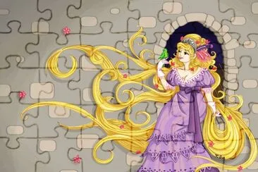 Rapunzel jigsaw puzzle