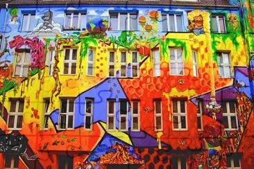 Street in Dusseldorf  Germany