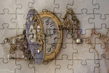 Handmade Beaded Pocket Watch-Craft Art jigsaw puzzle