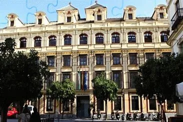 casa de la contrataciÃ³n de america,sevilla jigsaw puzzle