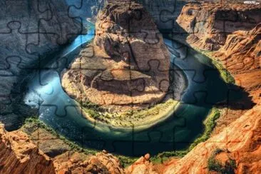 Monticulo y Agua. jigsaw puzzle