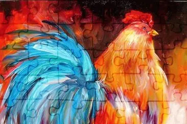 פאזל של Rooster