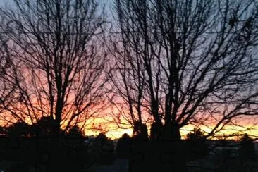 Sunset April 2014 jigsaw puzzle