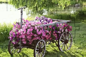 Garden Wagon jigsaw puzzle