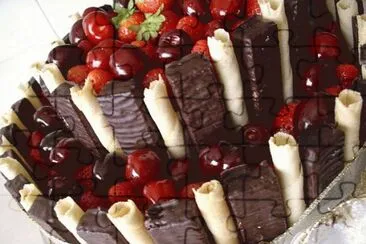Chocolate y fruta para que no se diga jigsaw puzzle