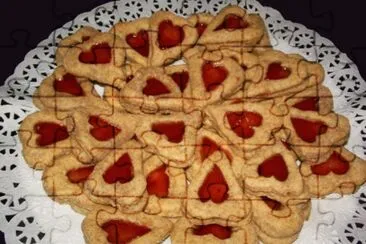 Que buenas con confitura de fresa
