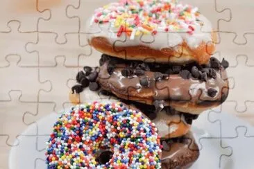 Donuts de colorines