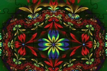 Flower Weave jigsaw puzzle
