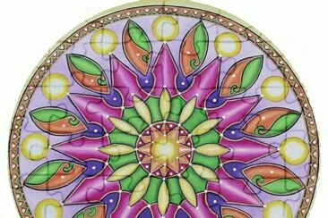 פאזל של mandala