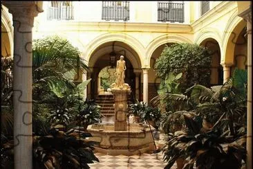 patios de sevilla jigsaw puzzle