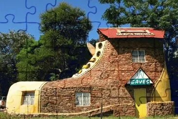 Shoe House Arkansas  USA jigsaw puzzle