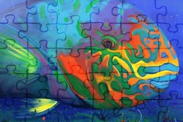 Parrot Fish jigsaw puzzle