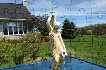 Fountain jigsaw puzzle