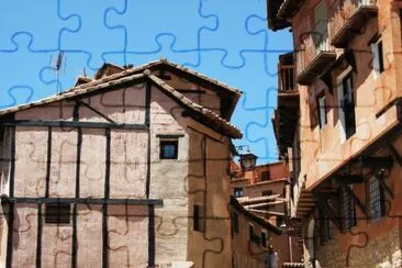 פאזל של Casas de Albarracin