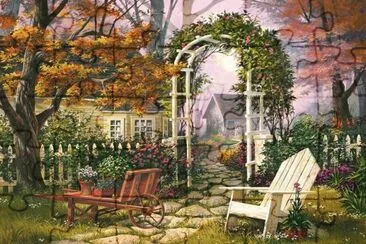 jardim jigsaw puzzle