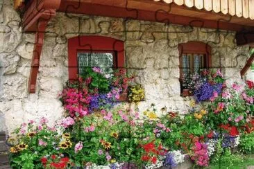 Country cottage Garden jigsaw puzzle