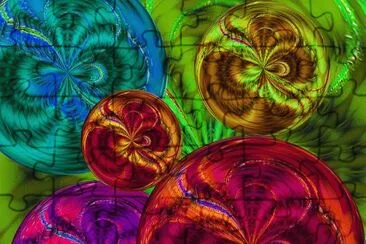 Fractal jigsaw puzzle