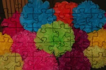 Mexican Tissue paper Flowers
