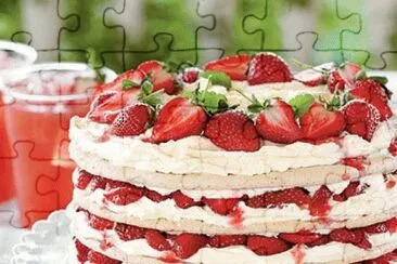 Strawberry Dessert jigsaw puzzle