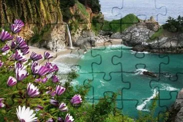 MCWAY FALLS CALIFORNIA, USA. jigsaw puzzle