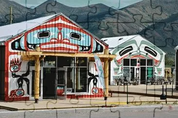 Shop decoration Dawson City  Yukon