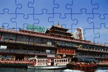 Jumbo floating Restaurant  Aberdeen Hong Kong
