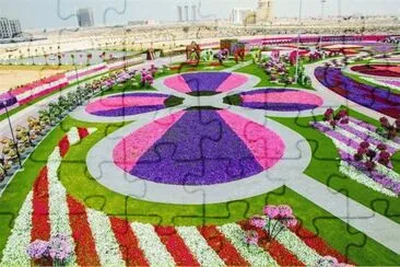 Dubai Miracle Garden jigsaw puzzle