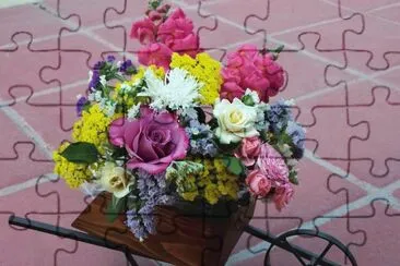 Flower Cart jigsaw puzzle