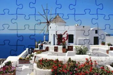 Santorini Greece jigsaw puzzle