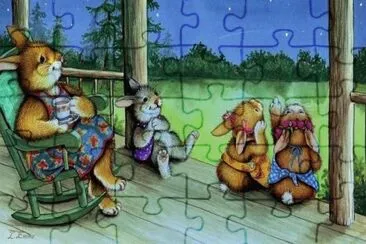 coelhos jigsaw puzzle