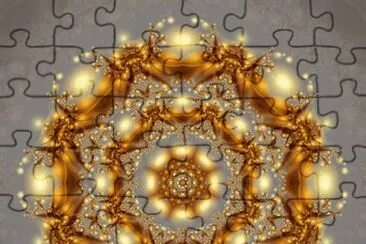 - mandala para o  signo de leÃ£o jigsaw puzzle
