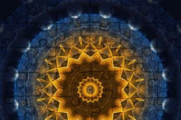 - mandala para o  signo de virgem jigsaw puzzle