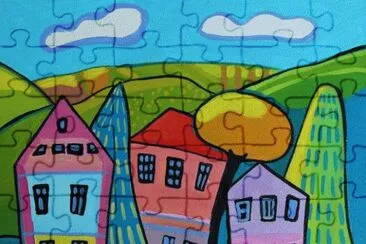 Houses between the Hills