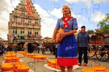 Cheese Market  Alkmaar  The Netherlands