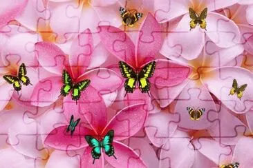 Flowers and Butterflies jigsaw puzzle