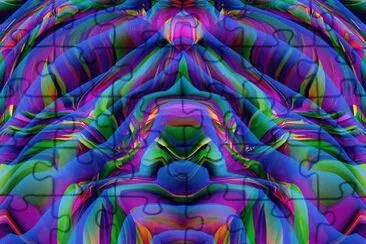 Color jigsaw puzzle