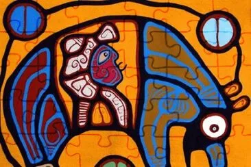 Grandfather Bear  Indian art
