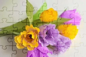 Crepe paper Flowers