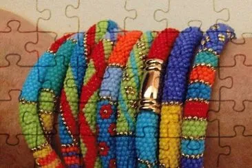 Beadword Bracelet
