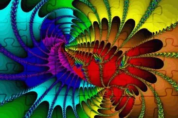 Rainbow fractal