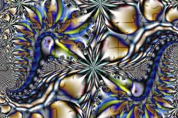 Toucans and Flowers fractal