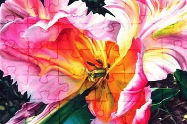 Color Tulip jigsaw puzzle