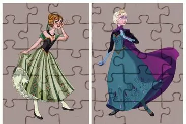 Elsa Anna jigsaw puzzle